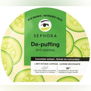 NEW Sephora Caffeine Eye Mask Patch for Dark Circles + De-Puffing